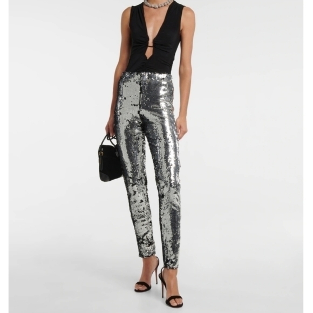 ISABEL MARANT SEQUIN LEGGINGS 38/M/4-6‎